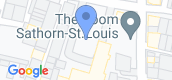 Map View of The Room Sathorn-St.Louis