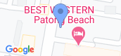 Map View of Phuket Villa Patong Beach