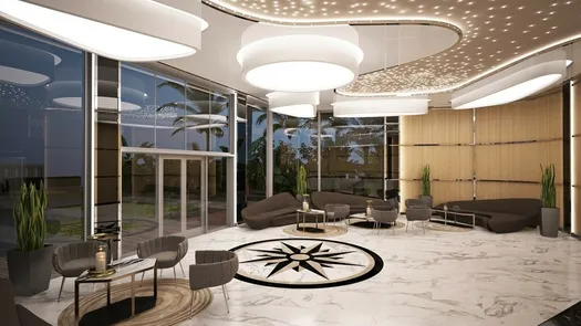 图片 1 of the Reception / Lobby Area at SOLE MIO Condominium