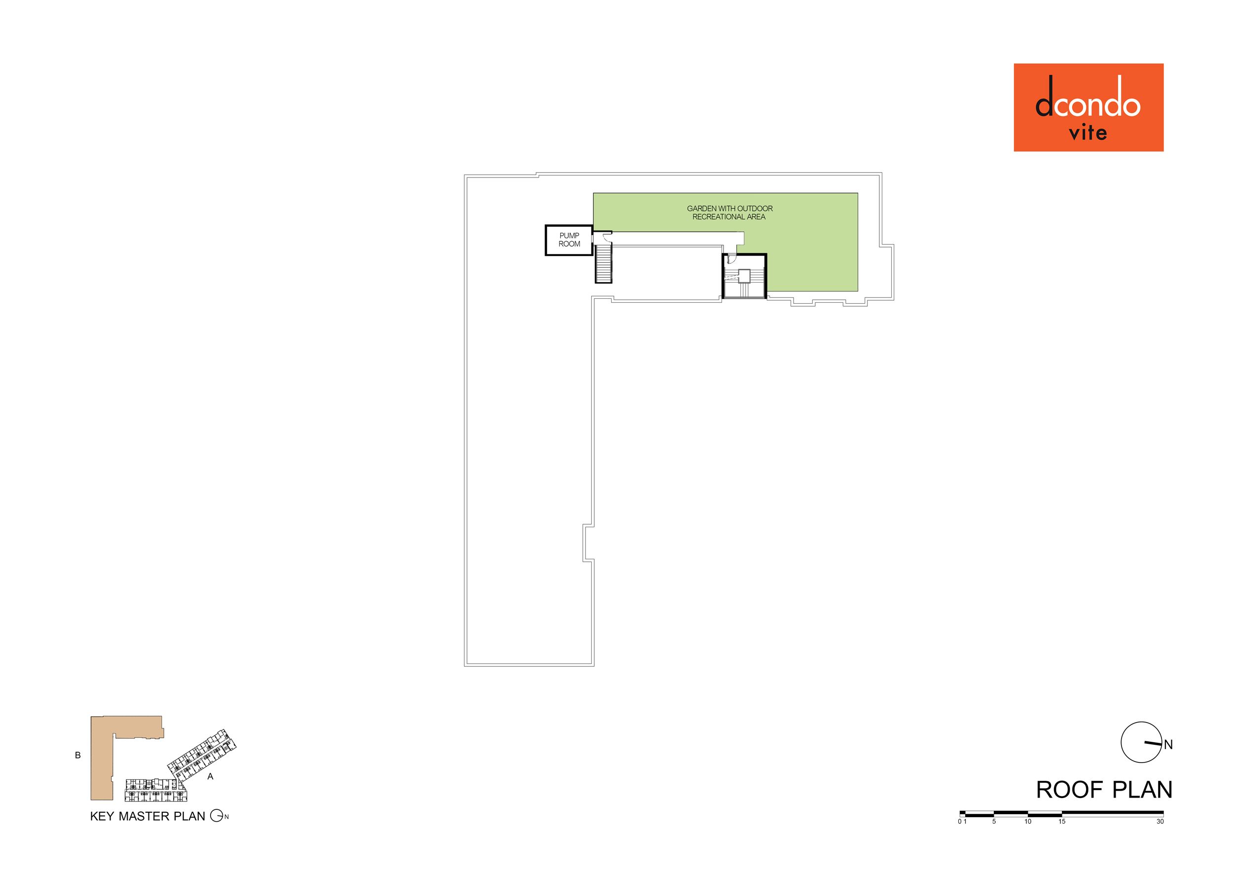 Building Floor Plan of ดีคอนโด วีเต้ - ชั้น 8