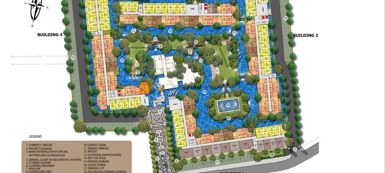 Master Plan of Venetian Signature Condo Resort Pattaya - Photo 1