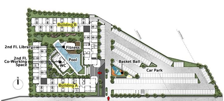 Master Plan of D Campus Resort Dome-Rangsit - Photo 1