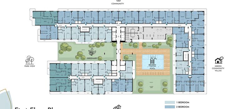 Master Plan of Olivia Residences - Photo 1