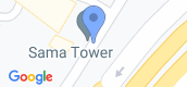 Vista del mapa of Sama Tower