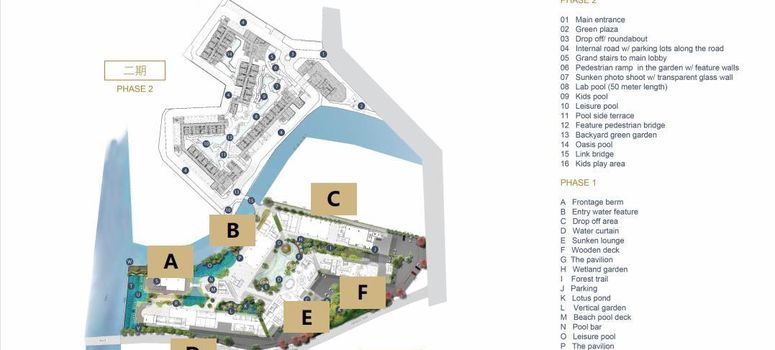 Master Plan of ว่านต่า วิสตา รีสอร์ท - Photo 1