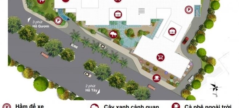 Master Plan of Hà Nội Aqua Central - Photo 1