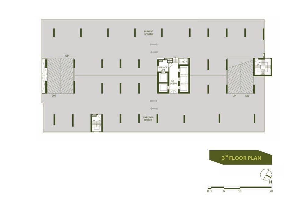 Building Floor Plan of เดอะ เบส วงศ์สว่าง - ชั้น 3