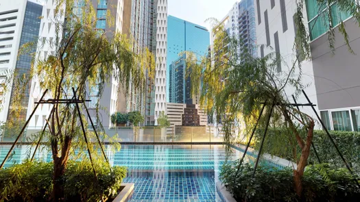 3D Walkthrough of the Communal Pool at Noble Revolve Ratchada
