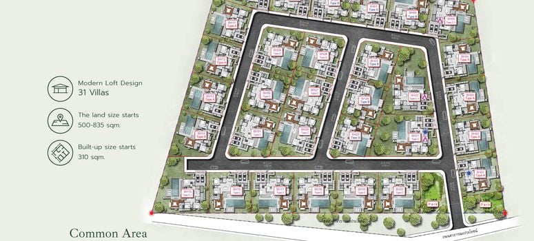 Master Plan of โบทานิกา ลักชัวรี หัวหิน - Photo 1