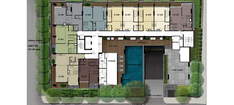 Master Plan of ไซมิส เธอร์ตี้ ไนน์ - Photo 1