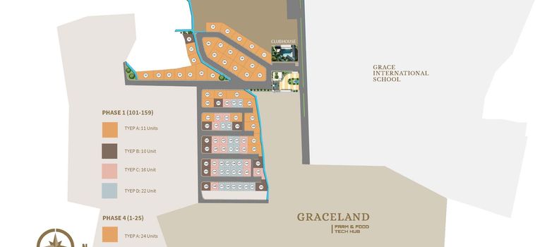 Master Plan of เกรซแลนด์ - Photo 2