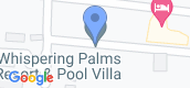 地图概览 of Whispering Palms Resort & Pool Villa