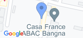 Просмотр карты of Casa France Abac Bangna 