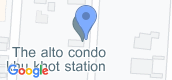 地图概览 of The Alto Condo Khu Khot Station