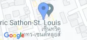 地图概览 of Centric Sathorn - Saint Louis