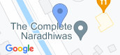 地图概览 of Bridge Sathorn-Narathiwas