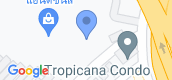 地图概览 of Tropicana Condominium