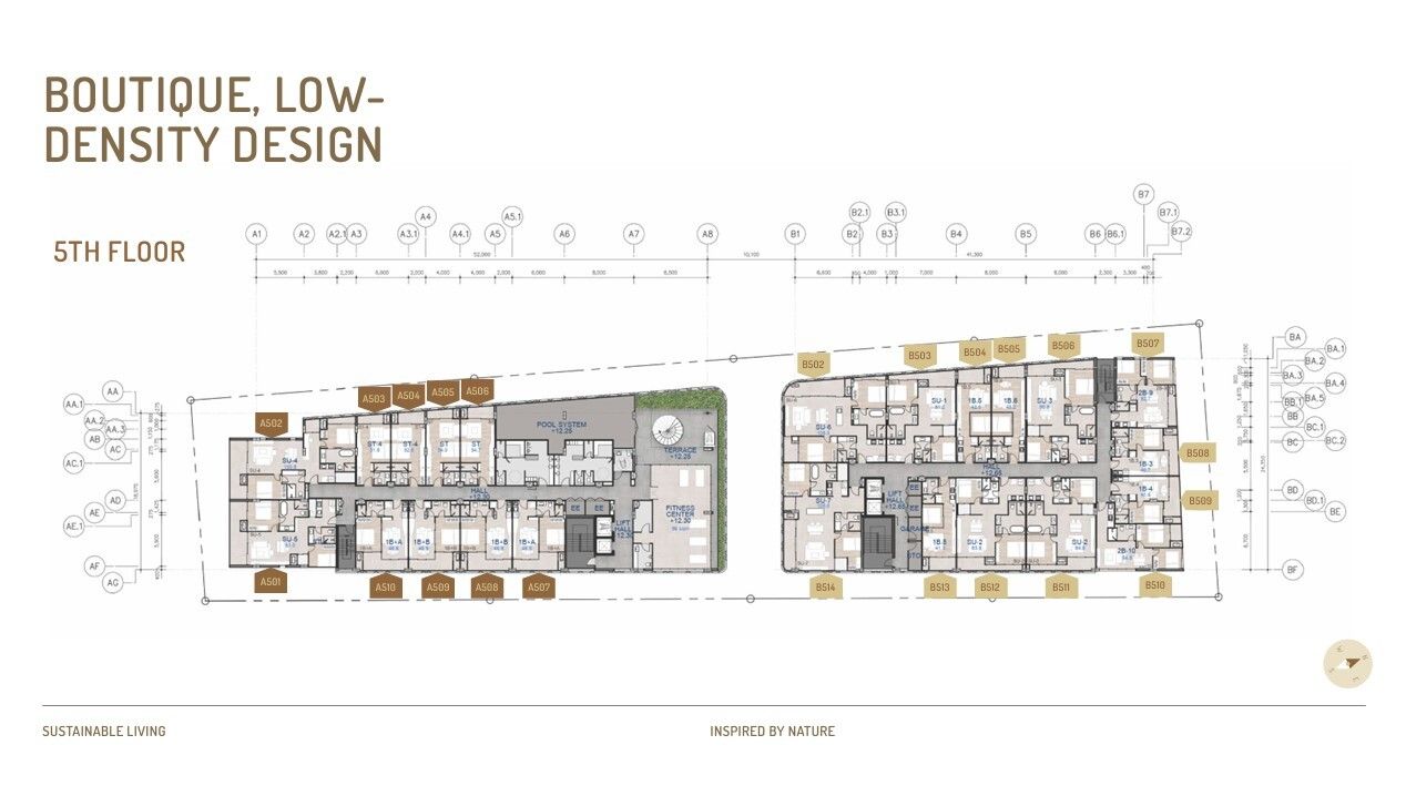 Building Floor Plan of เดอะ ซีโร่ ในยาง - ชั้น 5