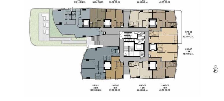 Master Plan of AESTIQ Thonglor - Photo 1