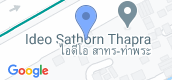 Просмотр карты of Ideo Sathorn - Thaphra