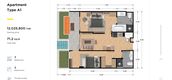 Unit Floor Plans of Rawayana South Condo