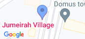 Map View of Five At Jumeirah Village Circle Dubai