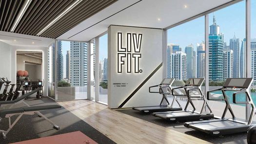 Photo 1 of the Communal Gym at Liv Lux