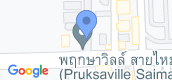 地图概览 of Pruksa Ville 64 Sai Mai