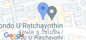 地图概览 of Condo U Ratchayothin