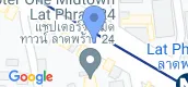 地图概览 of Chapter One Midtown Ladprao 24