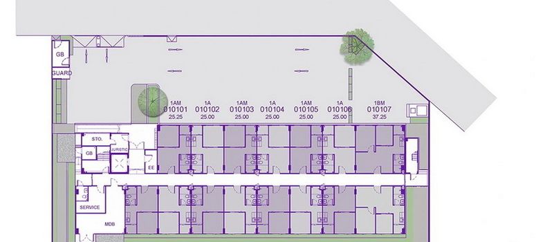 Master Plan of คอนโด มี บางนา-บางบ่อ - Photo 1