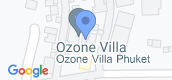 地图概览 of Ozone Villa Phuket