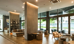 Reception / Lobby Area at Lumpini Suite Dindaeng-Ratchaprarop