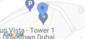 मैप व्यू of Burj Vista