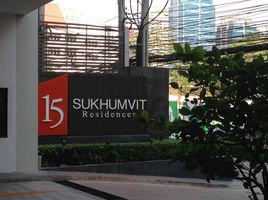 Studio Apartment for rent at 15 Sukhumvit Residences, Khlong Toei Nuea, Watthana, Bangkok