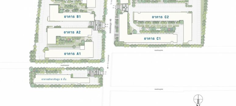 Master Plan of ลุมพินี วิลล์ อ่อนนุช 46 - Photo 1