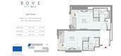 Unit Floor Plans of Rove City Walk