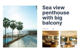 3 bedroom Penthouse for sale in Phetchaburi, Thailand