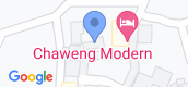 地图概览 of Chaweng Modern Villas