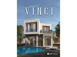 4 Bedroom Townhouse for sale at Vinci, New Capital Compounds, New Capital City, Cairo