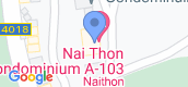 地图概览 of The Naithon Condominium