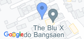 Map View of The Blu X Bangsaen