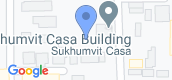 Просмотр карты of Sukhumvit Casa