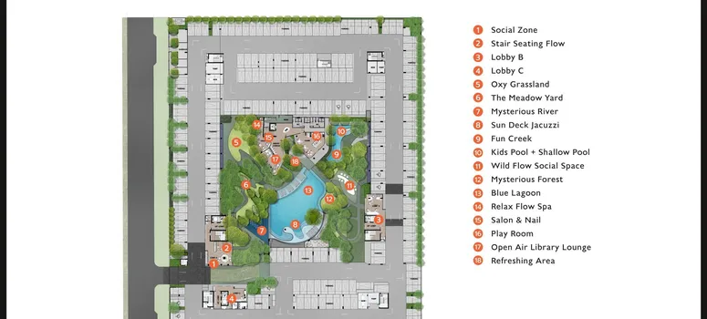 Master Plan of แอทโมซ โฟลว์ มีนบุรี - Photo 1