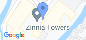 Map View of Zinnia Towers