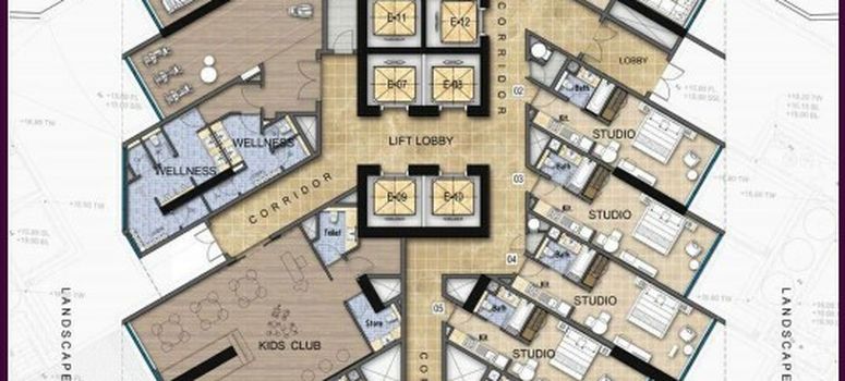 Master Plan of DAMAC Maison Privé - Photo 1