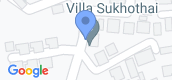 地图概览 of Villa Sukhothai