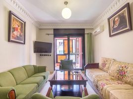 1 Bedroom Apartment for sale at A vendre un joli appartement de 70m² avec une terrasse aménagée, très bien situé dans une résidence sécurisée en plein Guéliz, Na Menara Gueliz, Marrakech, Marrakech Tensift Al Haouz