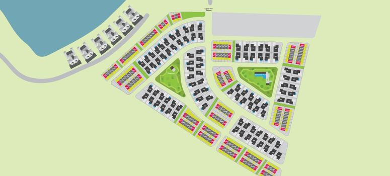 Master Plan of ลากูน่า พาร์ค - Photo 1