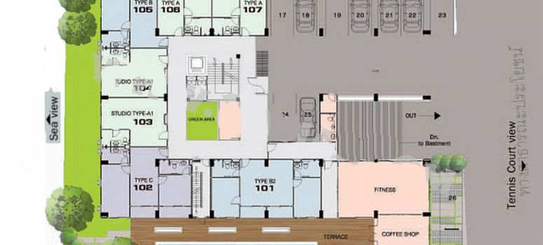 Master Plan of The Place Pratumnak - Photo 1